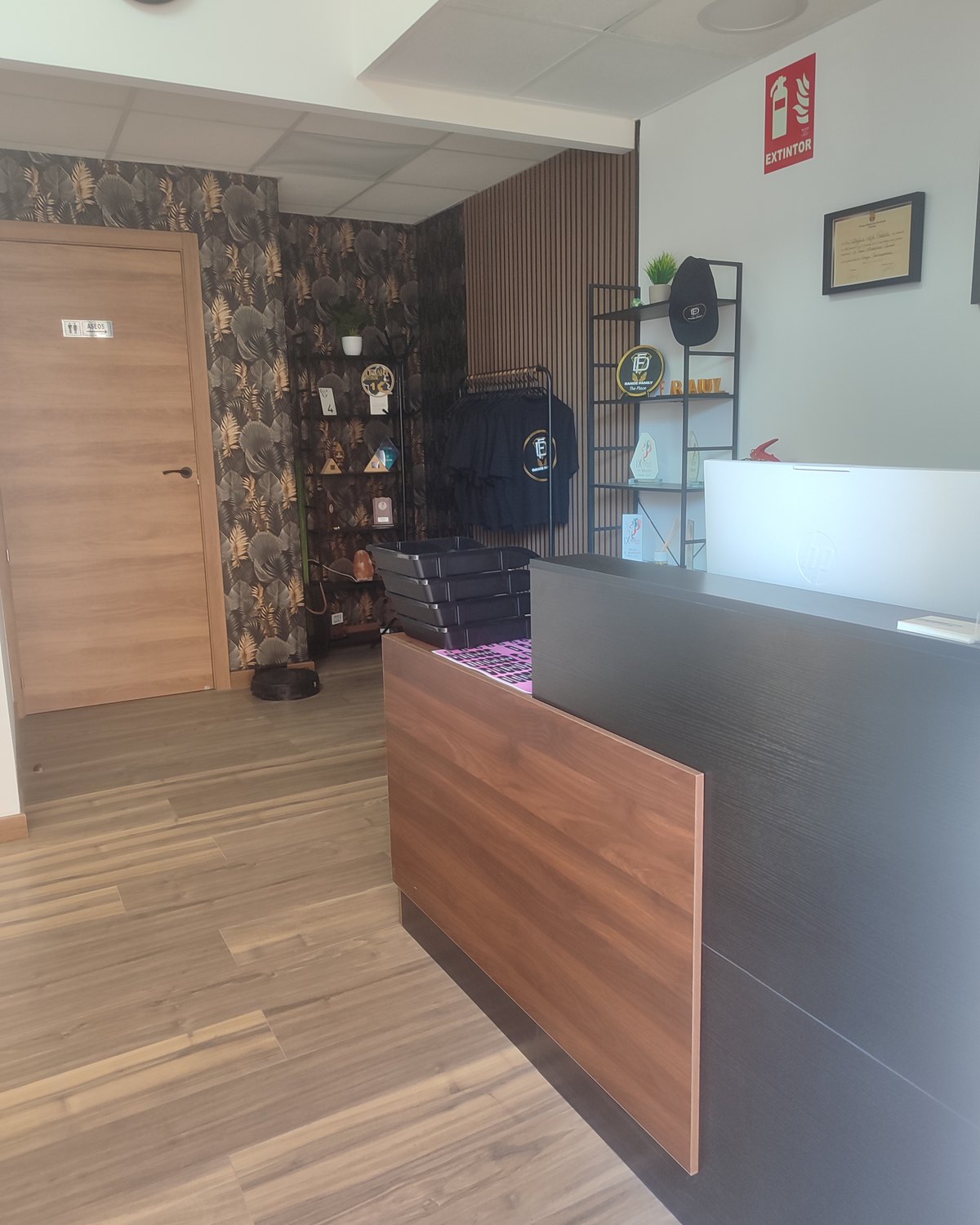 La recepción