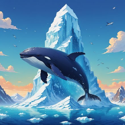 Ballena de Iceberg