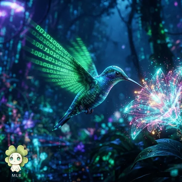 Colibrí de Código — El Impaciente. Ordena en un segundo lo que a otros les lleva un día. Luego se va sin avisar.