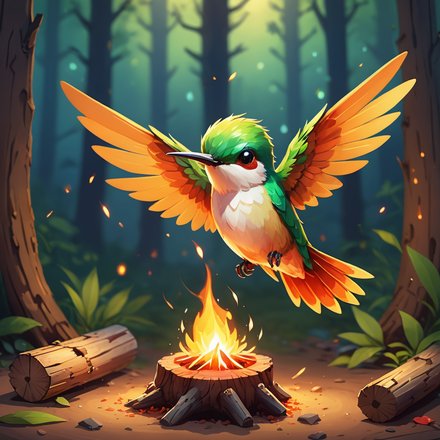 Colibrí de Chispa